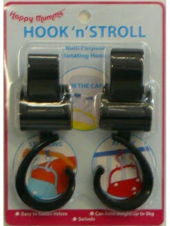 Hook 'n Stroll Tassenhaak 2 Stuks -Babyproducten Winkel hook and stroll tassenhaak 4