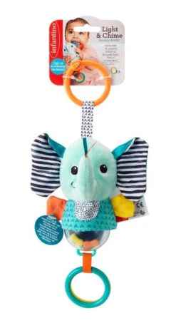 Infantino Light & Chime Elephant Buggyspeeltje BK-216318 -Babyproducten Winkel infantino light chime elephant buggyspeeltje bk 216318 1 1920x1920