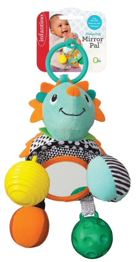 Infantino Mirror Egel Buggyspeeltje BK-216323 5 Infantino Mirror Egel Buggyspeeltje BK-216323 - Afbeelding 3