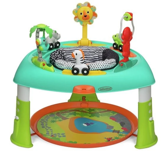 Infantino Sit, Spin & Stand Stoeltje En Speeltafel BK-203002 3 Infantino Sit, Spin & Stand Stoeltje En Speeltafel BK-203002