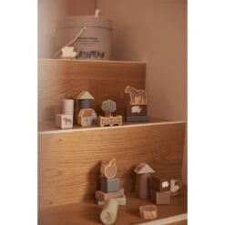 Jollein Farm Houten Blokkenset 712-603-67021 -Babyproducten Winkel jollein ss23 1004 blokken