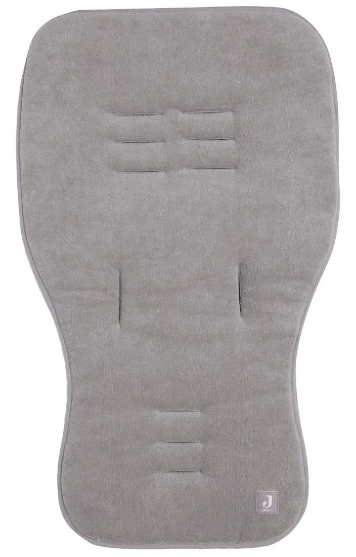 Jollein Badstof Storm Grey Buggy/Wandelwagen Inlegkussen 026-001-00094 3 Jollein Badstof Storm Grey Buggy/Wandelwagen Inlegkussen 026-001-00094