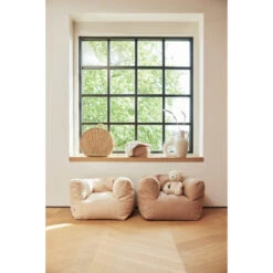 Jollein Boucle Biscuit Kinderfauteuil Beanbag 028-543-66067 -Babyproducten Winkel jollein boucle naturel kinderfauteuil beanbag 028 543 66060 .6 1
