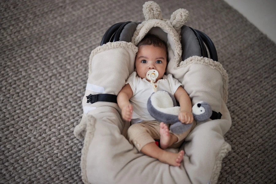 Jollein Bunny Nougat Wikkeldeken 032-566-66019 7 Jollein Bunny Nougat Wikkeldeken 032-566-66019 - Afbeelding 5