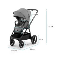 Kinderkraft Nea Midnight Black 2-in-1 Kinderwagen KSNEA000BLK2000 34 Kinderkraft Nea Midnight Black 2-in-1 Kinderwagen KSNEA000BLK2000 -Babyproducten Winkel kinderkraft wozek wielofunkcyjny nea 2in1 wymiary 2 uk 1