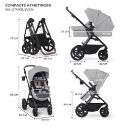 Kinderkraft A-Tour Light Grey 3-in-1 Kinderwagen Incl. Autostoel KSATOU00LGR3000 29 Kinderkraft A-Tour Light Grey 3-in-1 Kinderwagen Incl. Autostoel KSATOU00LGR3000 -Babyproducten Winkel kinderkraft a tour light grey 3 in 1 kinderwagen incl. autostoel ksatou00lgr3000 13