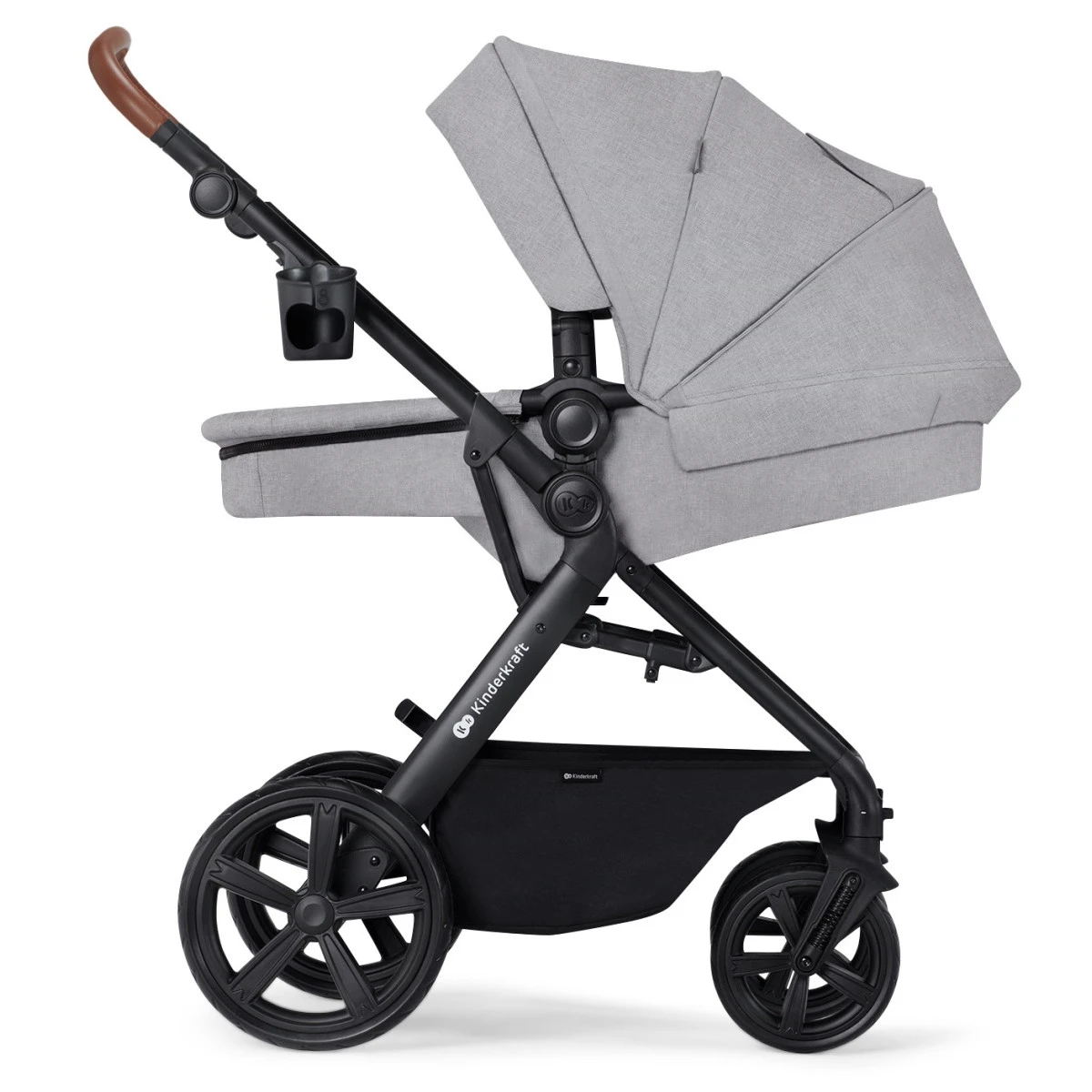 Kinderkraft A-Tour Light Grey 3-in-1 Kinderwagen Incl. Autostoel KSATOU00LGR3000 5 Kinderkraft A-Tour Light Grey 3-in-1 Kinderwagen Incl. Autostoel KSATOU00LGR3000 - Afbeelding 3