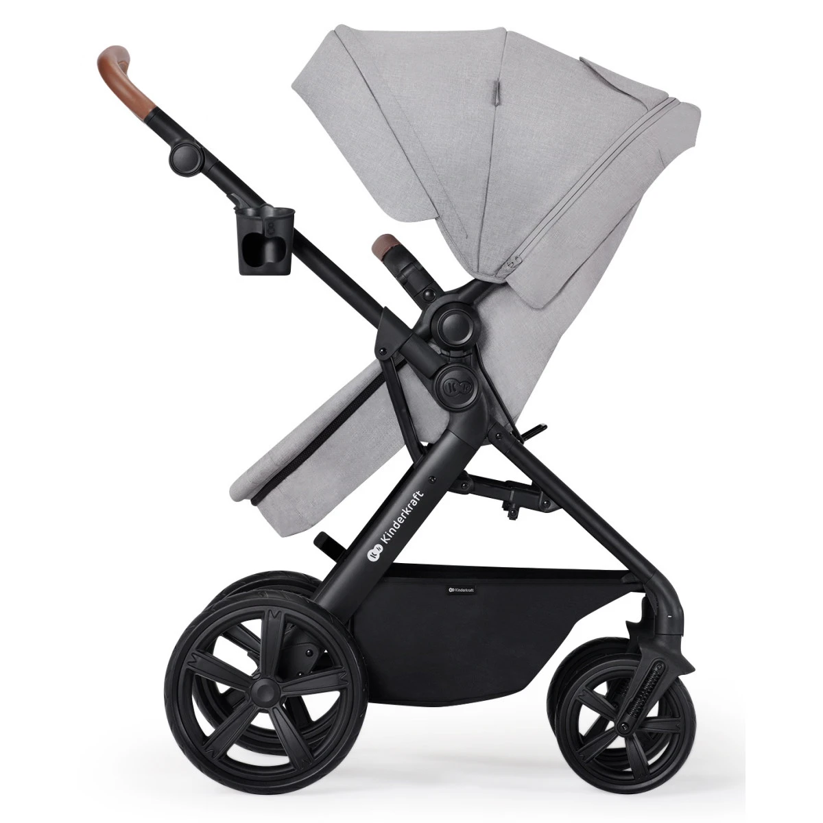 Kinderkraft A-Tour Light Grey 3-in-1 Kinderwagen Incl. Autostoel KSATOU00LGR3000 6 Kinderkraft A-Tour Light Grey 3-in-1 Kinderwagen Incl. Autostoel KSATOU00LGR3000 - Afbeelding 4