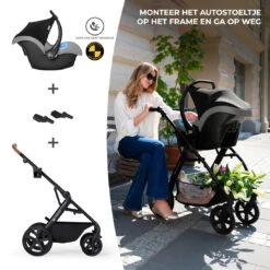 Kinderkraft A-Tour Light Grey 3-in-1 Kinderwagen Incl. Autostoel KSATOU00LGR3000 26 Kinderkraft A-Tour Light Grey 3-in-1 Kinderwagen Incl. Autostoel KSATOU00LGR3000 -Babyproducten Winkel kinderkraft a tour light grey 3 in 1 kinderwagen incl. autostoel ksatou00lgr3000 9