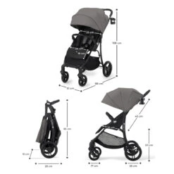 Kinderkraft Askoy Onyx Black Wandelwagen KSASKO00BLK0000 -Babyproducten Winkel kinderkraft askoy wandelwagen 12 1