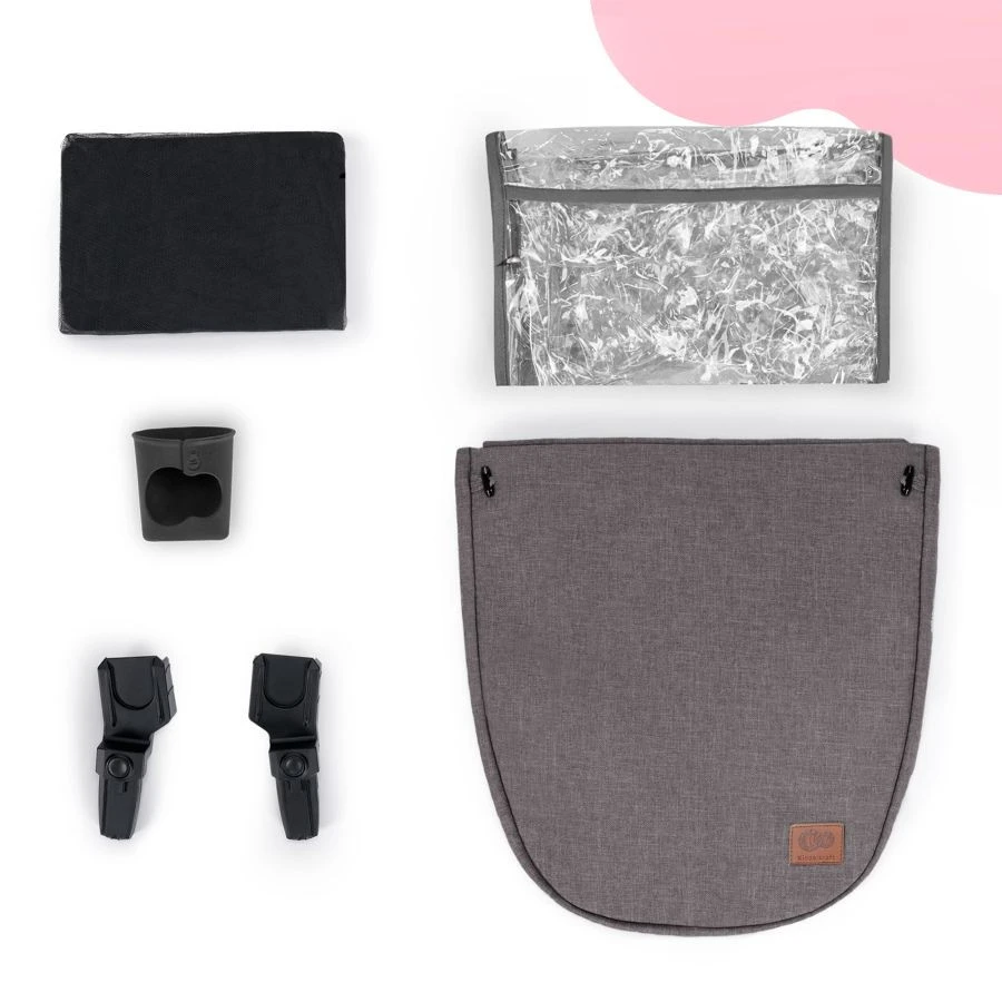 Kinderkraft B-Tour Ash Grey 3-in-1 Combi Kinderwagen Incl. Autostoel KSBTOU00DGR3000 19 Kinderkraft B-Tour Ash Grey 3-in-1 Combi Kinderwagen Incl. Autostoel KSBTOU00DGR3000 - Afbeelding 17