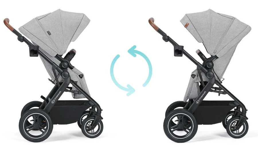 Kinderkraft B-Tour Silver Grey 3-in-1 Combi Kinderwagen Incl. Autostoel KSBTOU00LGR3000 19 Kinderkraft B-Tour Silver Grey 3-in-1 Combi Kinderwagen Incl. Autostoel KSBTOU00LGR3000 - Afbeelding 17