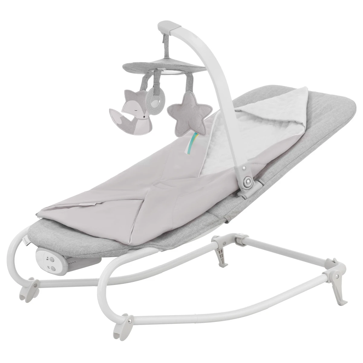 Kinderkraft Felio 2 Stone Grey Bouncer Wipstoel KBFELI20GRY0000 3 Kinderkraft Felio 2 Stone Grey Bouncer Wipstoel KBFELI20GRY0000