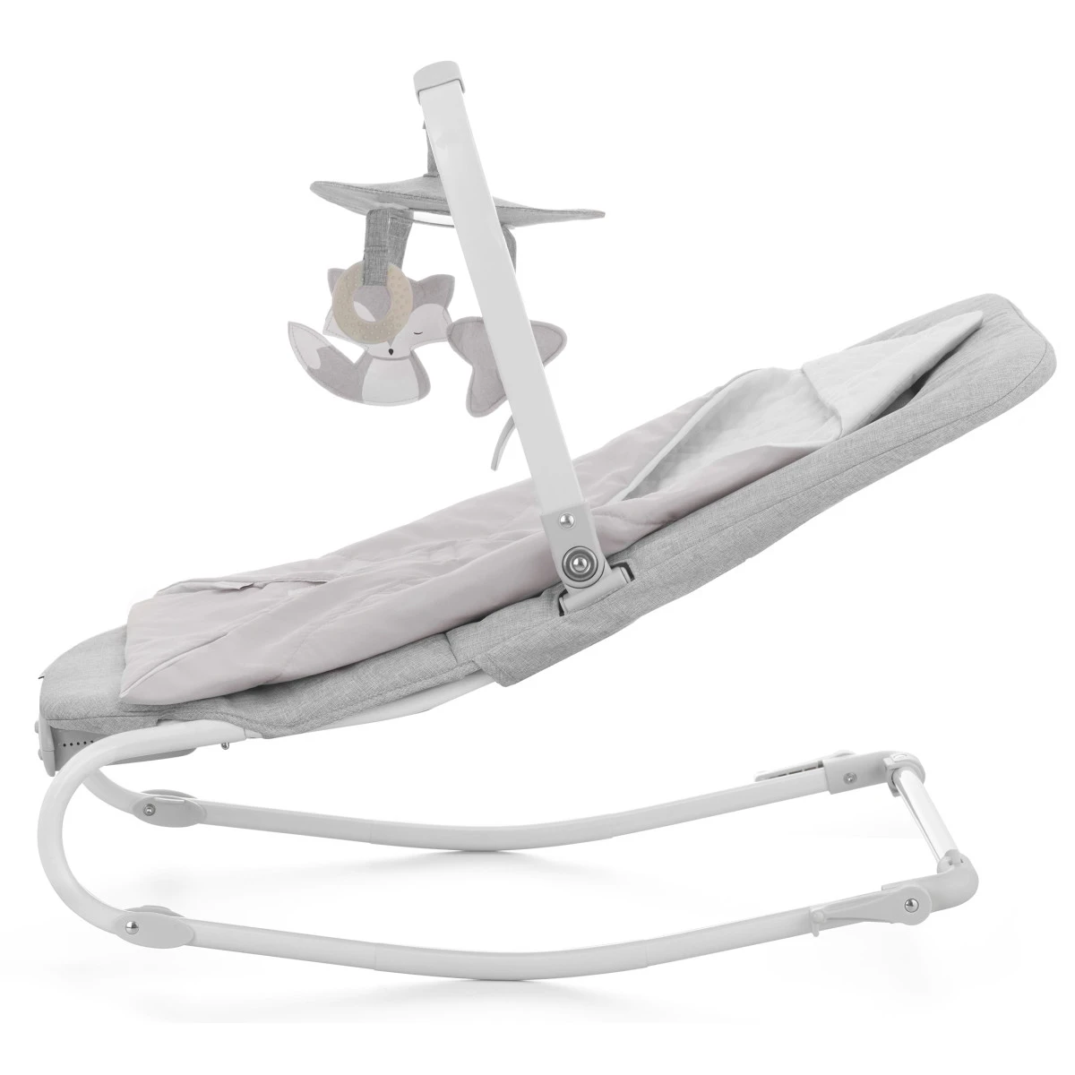 Kinderkraft Felio 2 Stone Grey Bouncer Wipstoel KBFELI20GRY0000 4 Kinderkraft Felio 2 Stone Grey Bouncer Wipstoel KBFELI20GRY0000 - Afbeelding 2
