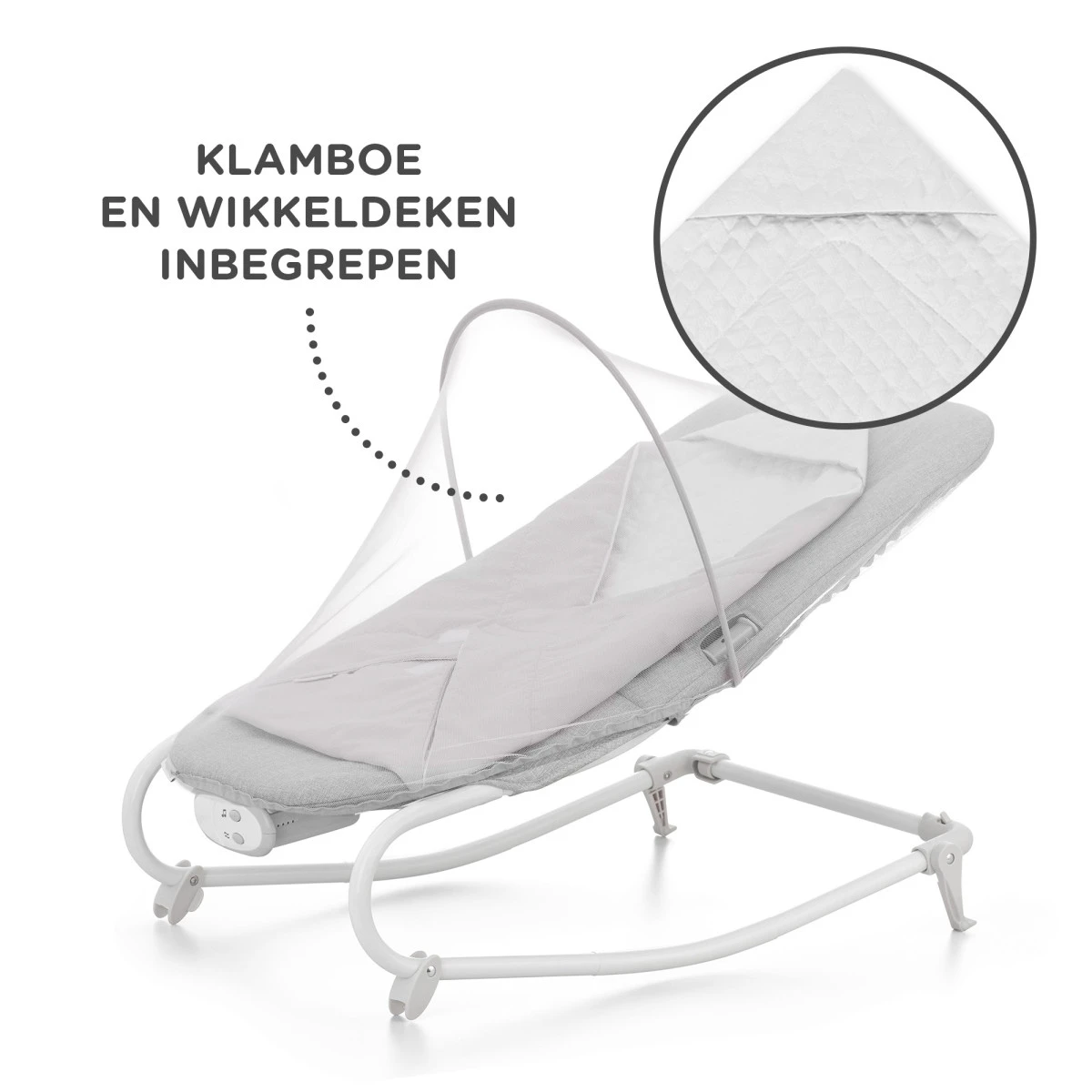 Kinderkraft Felio 2 Stone Grey Bouncer Wipstoel KBFELI20GRY0000 7 Kinderkraft Felio 2 Stone Grey Bouncer Wipstoel KBFELI20GRY0000 - Afbeelding 5