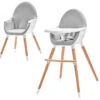 Kinderkraft Fini Grey 2-in-1 Kinderstoel KKKFINIGRY0000 -Babyproducten Winkel kinderkraft fini grey kinderstoel kkkfinigry0000 1 1