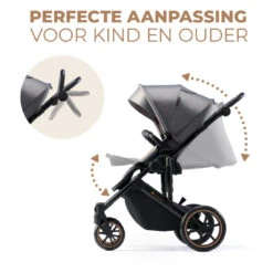 Kinderkraft Prime 2 Shadow Grey 3-in-1 Kinderwagen Incl. Autostoel KSPRIM02GRY3000 -Babyproducten Winkel kinderkraft prime 2 shadow grey 3 in 1 kinderwagen incl. autostoel ksprim02gry3000 7