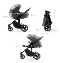 Kinderkraft Prime 2 Shadow Grey 3-in-1 Kinderwagen Incl. Autostoel KSPRIM02GRY3000 -Babyproducten Winkel kinderkraft prime 2 shadow grey 3 in 1 kinderwagen incl. autostoel ksprim02gry3000 9