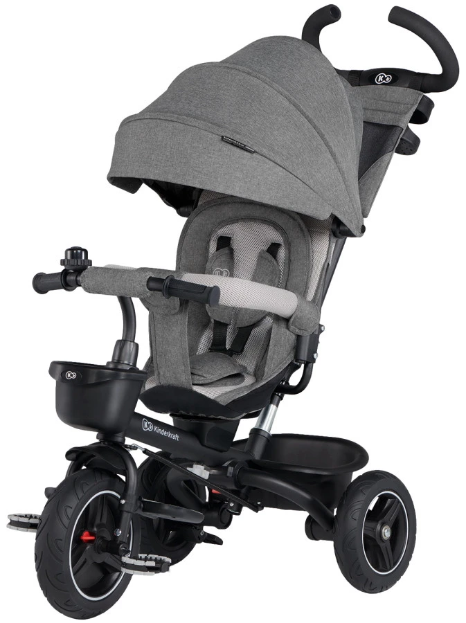 Kinderkraft Spinstep Platinum Grey Driewieler KRSPST00GRY0000 3 Kinderkraft Spinstep Platinum Grey Driewieler KRSPST00GRY0000