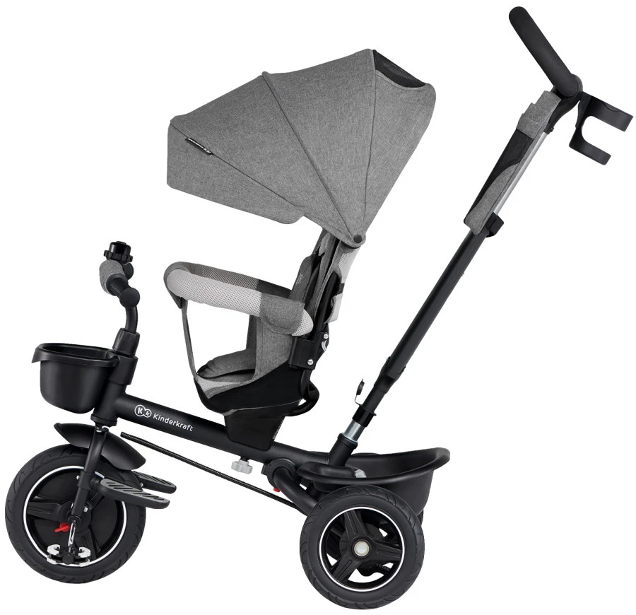 Kinderkraft Spinstep Platinum Grey Driewieler KRSPST00GRY0000 6 Kinderkraft Spinstep Platinum Grey Driewieler KRSPST00GRY0000 - Afbeelding 4