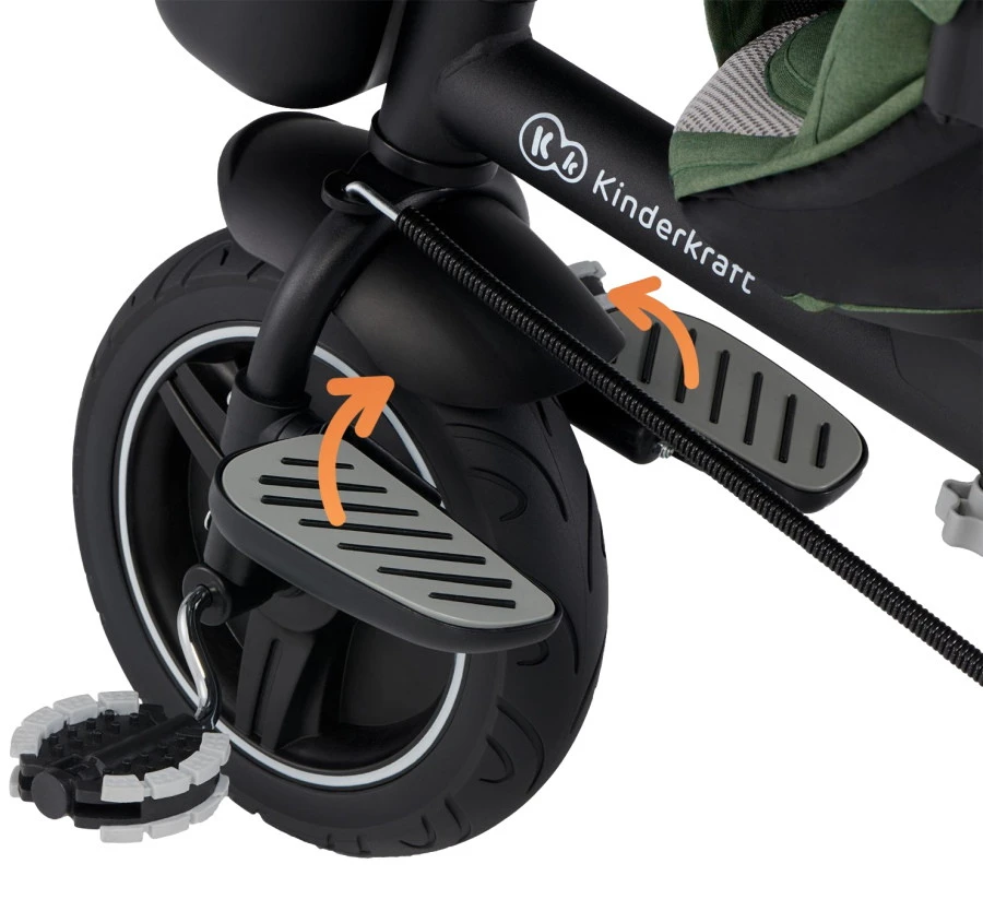 Kinderkraft Spinstep Platinum Grey Driewieler KRSPST00GRY0000 13 Kinderkraft Spinstep Platinum Grey Driewieler KRSPST00GRY0000 - Afbeelding 11