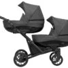 Kunert Booster Black Graphite Tandem Duowagen BO-03-BLACK -Babyproducten Winkel kunert booster black graphite tandem duowagen bo 03 black