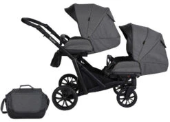 Babyproducten Winkel -Babyproducten Winkel kunert booster black graphite tandem duowagen bo 03 black 2