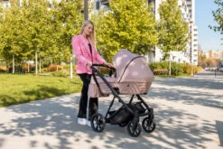 Kunert Ivento Black Deep Graphite 2-in-1 Kinderwagen IVE-09-BLACK -Babyproducten Winkel kunert ivento black smoky pink 2 in 1 kinderwagen ive 11 black