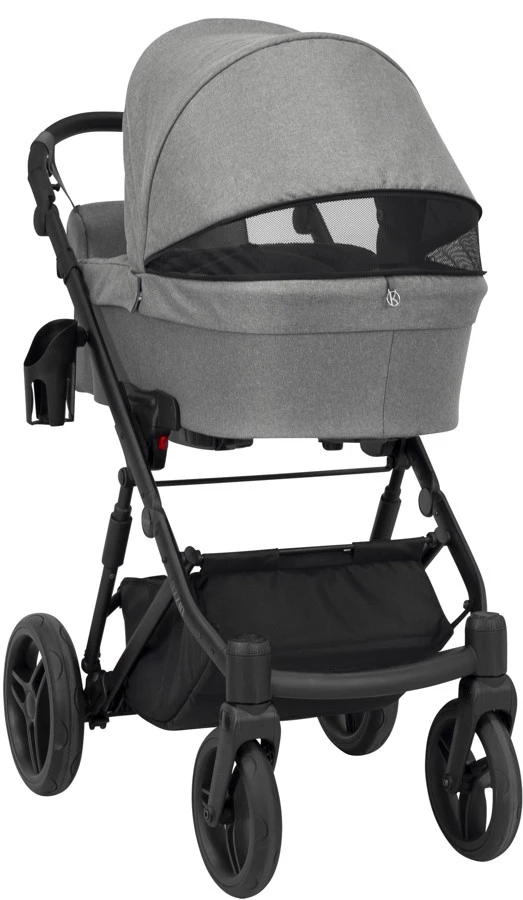 Kunert Lazzio Black Eco-Leather 2-in-1 Kinderwagen LAZ-11-BLACK 14 Kunert Lazzio Black Eco-Leather 2-in-1 Kinderwagen LAZ-11-BLACK - Afbeelding 12