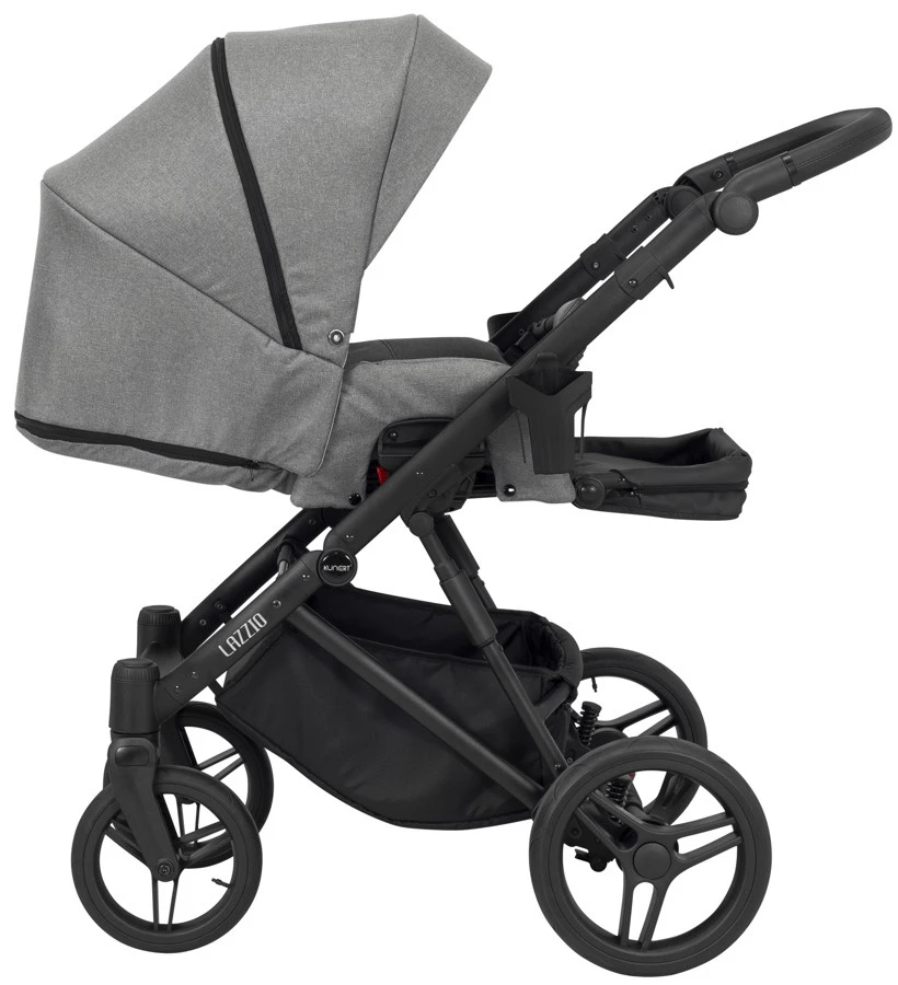 Kunert Lazzio Black Eco-Leather 2-in-1 Kinderwagen LAZ-11-BLACK 22 Kunert Lazzio Black Eco-Leather 2-in-1 Kinderwagen LAZ-11-BLACK - Afbeelding 20