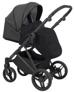 Kunert Lazzio Black Eco-Leather 2-in-1 Kinderwagen LAZ-11-BLACK 25 Kunert Lazzio Black Eco-Leather 2-in-1 Kinderwagen LAZ-11-BLACK -Babyproducten Winkel kunert lazzio black eco leather 2 in 1 kinderwagen laz 11 black 3