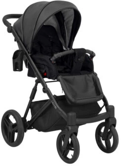 Kunert Lazzio Black Eco-Leather 2-in-1 Kinderwagen LAZ-11-BLACK 26 Kunert Lazzio Black Eco-Leather 2-in-1 Kinderwagen LAZ-11-BLACK -Babyproducten Winkel kunert lazzio black eco leather 2 in 1 kinderwagen laz 11 black 4