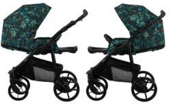 Kunert Mata Black Pink 2-in-1 Combi Kinderwagen MATA-06-BLACK -Babyproducten Winkel kunert mata 2 in 1 combi kinderwagen mata 10 3 1
