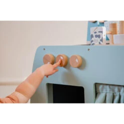 Label Label Groen Houten Bistro Keuken LLWT-34758 -Babyproducten Winkel label label groen houten bistro keuken llwt 34758 sfeerfoto