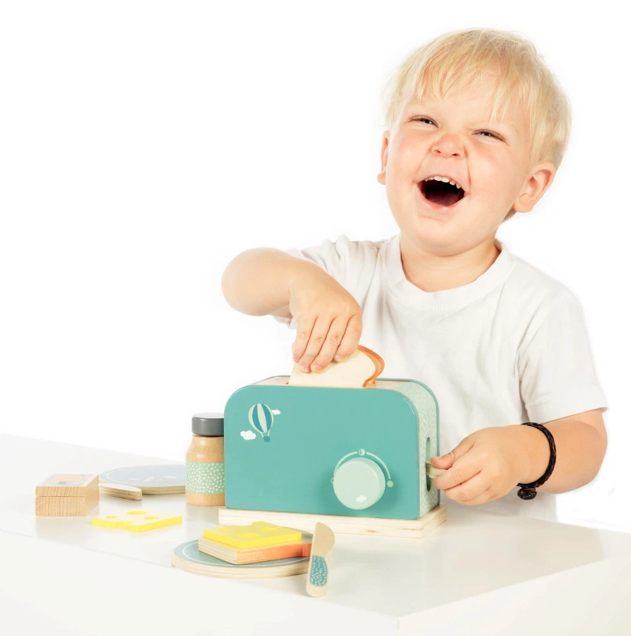 Label Label Groen Houten Broodrooster LLWT-24579 5 Label Label Groen Houten Broodrooster LLWT-24579 - Afbeelding 3