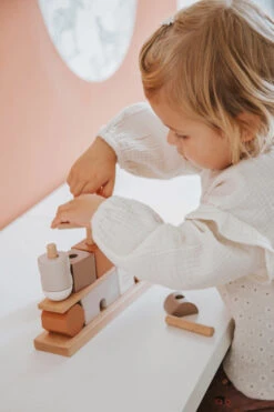 Label Label Nougat Houten Blokken LLWT-34376 -Babyproducten Winkel label label nougat houten blokken llwt 34376 4