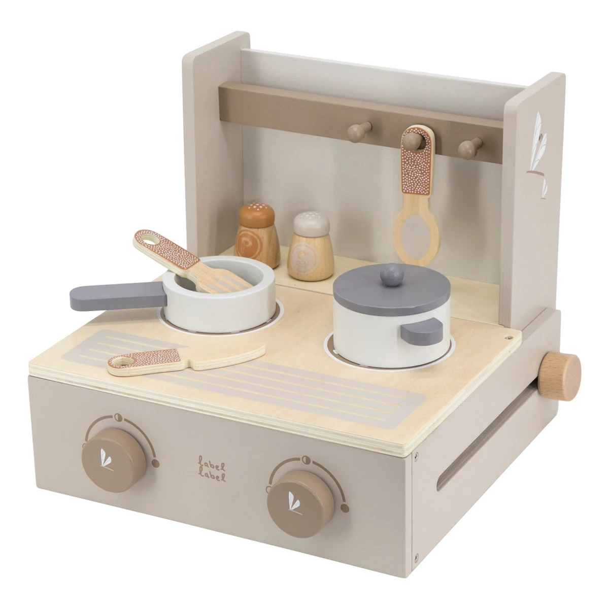 Label Label Nougat Houten Kookstel LLWT-37124 3 Label Label Nougat Houten Kookstel LLWT-37124