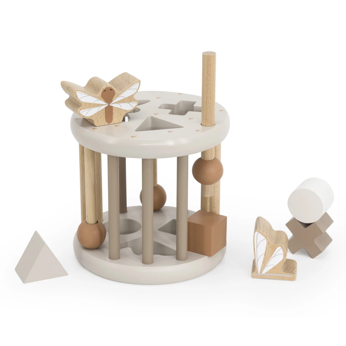 Label Label Nougat Houten Rollende Vormenstoof LLWT-37148 4 Label Label Nougat Houten Rollende Vormenstoof LLWT-37148 - Afbeelding 2