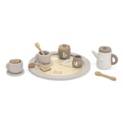 Label Label Nougat Houten Theeservies Set LLWT-37117 -Babyproducten Winkel label label nougat houten theeservies set 3