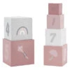 Label Label Roze Houten Stapelblokken LLWT-25309 1 Label Label Roze Houten Stapelblokken LLWT-25309 -Babyproducten Winkel label label roze houten stapelblokken