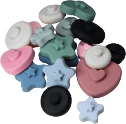 Label Label Blauw Silicone Stapeltoren LLST-15362 -Babyproducten Winkel label label silicone stapeltorenlabel label silicone stapeltoren 1