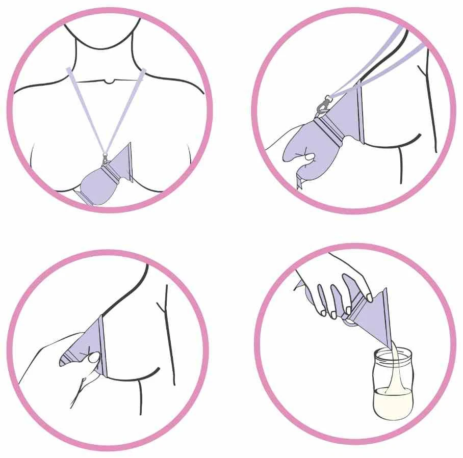 Lansinoh Moedermelk Collector 50810 6 Lansinoh Moedermelk Collector 50810 - Afbeelding 4