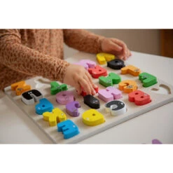 Label Label Barbapapa Houten Alfabet Blokken LLBB-35823 -Babyproducten Winkel llbb 35823 label label barbapapa wooden alphabet blocks 17