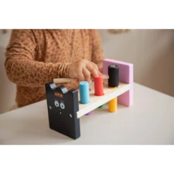 Label Label Barbapapa Houten Hamerbank LLBB-35854 -Babyproducten Winkel llbb 35854 barbapapa wooden hammer bench 08