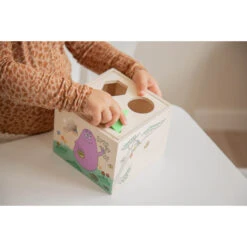 Label Label Barbapapa Houten Vormenstoof LLBB-35892 12 Label Label Barbapapa Houten Vormenstoof LLBB-35892 -Babyproducten Winkel llbb 35892 barbapapa wooden shape sorting box 07
