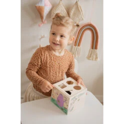 Label Label Barbapapa Houten Vormenstoof LLBB-35892 13 Label Label Barbapapa Houten Vormenstoof LLBB-35892 -Babyproducten Winkel llbb 35892 barbapapa wooden shape sorting box 08