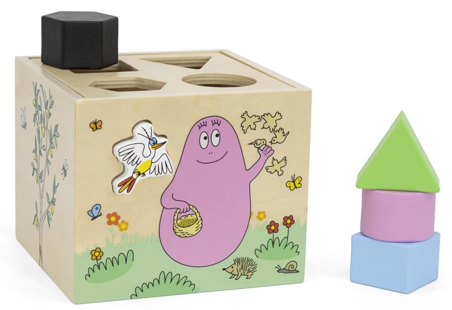 Label Label Barbapapa Houten Vormenstoof LLBB-35892 3 Label Label Barbapapa Houten Vormenstoof LLBB-35892