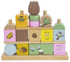 Label Label Barbapapa Houten Stapelblokken LLBB-37025