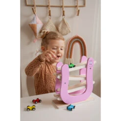 Label Label Barbapapa Houten Autobaan LLBB-37032 9 Label Label Barbapapa Houten Autobaan LLBB-37032 -Babyproducten Winkel llbb 37032 barbapapa wooden car slider 08