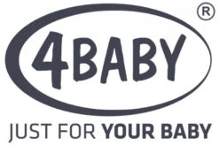 4Baby Roto-Fix Light Grey 360º 0-36 Kg Isofix Autostoel -Babyproducten Winkel logo 4baby 31